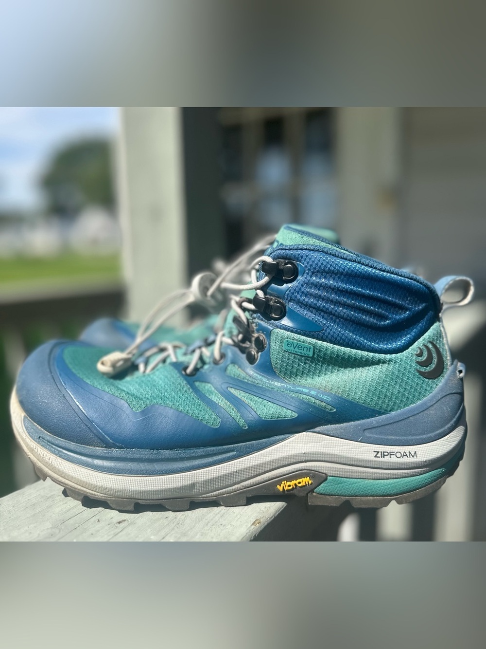 TOPO Women’s 8.5 EU 40 Trailventure 2 WP Waterproof Ocean Blue Wide Toe Box